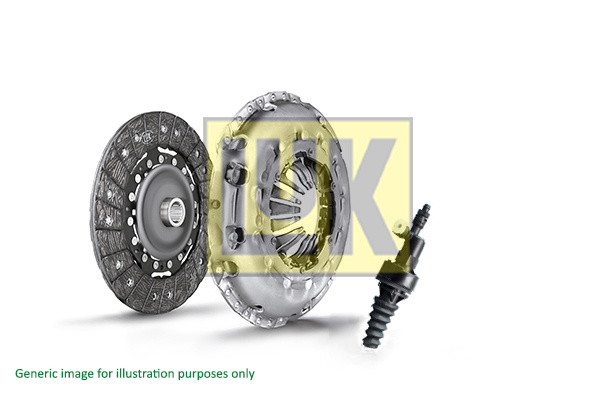 Set ambreiaj (621221822 LUK) SEAT,SKODA,VW