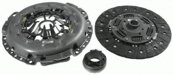 Set ambreiaj AUDI A4 Cabriolet (8H7, B6, 8HE, B7), AUDI A6 limuzina (4F2, C6), AUDI A4 limuzina (8EC, B7) - SACHS 3000 951 848