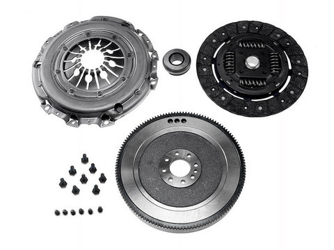 SET AMBREIAJ CU VOLANTA CU MASA SIMPLA FIAT SCUDO 270 2007-> kit conversie la volanta cu masa simpla, cu disc ambreiaj, cu rulment presiune, cu volanta, cu placa de presiune ambreiaj, Diametru exterior mm 240, cu placa presiune, cu volanta, Numar din