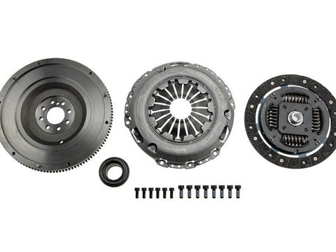 SET AMBREIAJ CU VOLANTA CU MASA SIMPLA SUZUKI IGNIS 2 2003-> kit conversie la volanta cu masa simpla, cu disc ambreiaj, cu rulment presiune, cu volanta, Diametru exterior mm 220, Numar dinti 14, pentru 1.3 DDiS (RM413D)-51 KW;