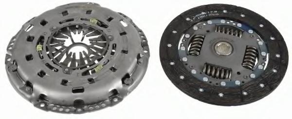 Set ambreiaj FORD TRANSIT bus, FORD TRANSIT caroserie, FORD TRANSIT platou / sasiu - SACHS 3000 950 727