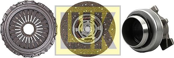 Set ambreiaj Kit ambreiaj 430mm IVECO EUROSTAR EUR