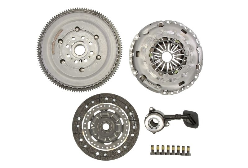 Set ambreiaj Kit ambreiaj cu volanta cu masa dubla si rulment hidraulic FORD MONDEO III JAGUAR X-TYPE I 2.0 d 10.00-12.09 LUK 600 0047 00
