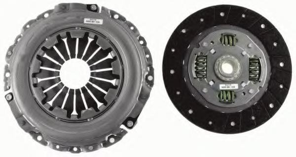 Set ambreiaj RENAULT KANGOO (KC0/1_), RENAULT KANGOO Rapid (FC0/1_), RENAULT Scenic I (JA0/1_) - SACHS 3000 951 335