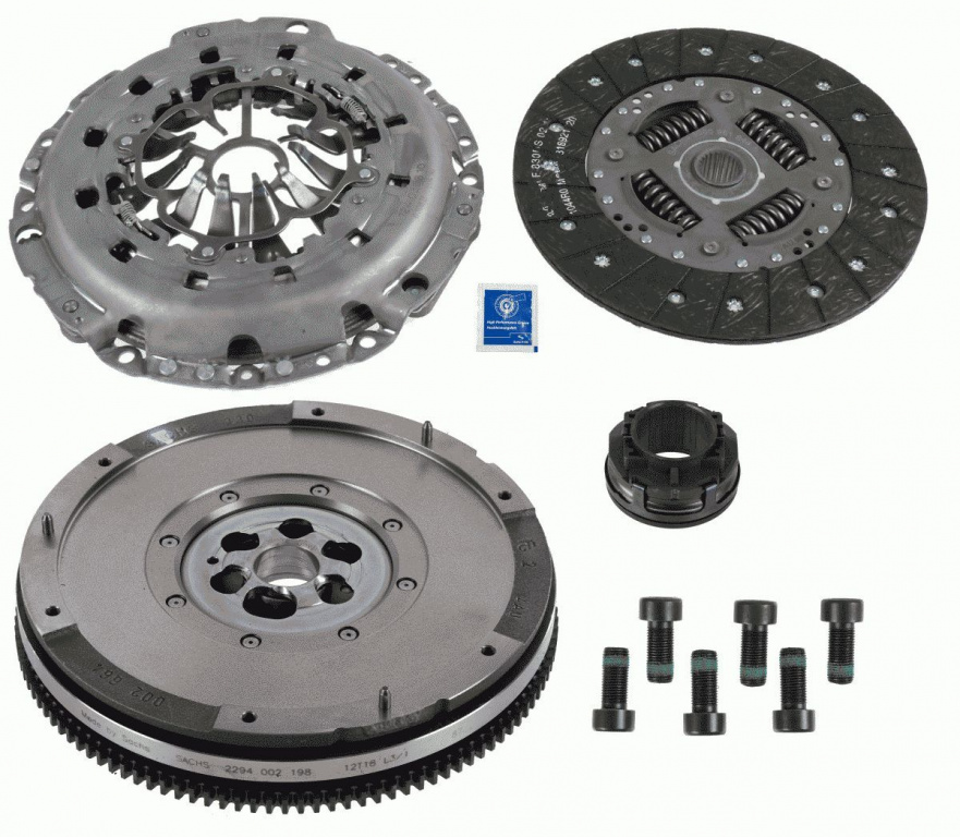 Set ambreiaj SACHS 2290 601 093 pentru AUDI A4 B7 (8EC), A6 C6 Avant (4F5) 20042011