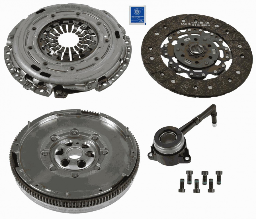 Set ambreiaj SACHS 2290 601 141 pentru AUDI A3 (8P1)