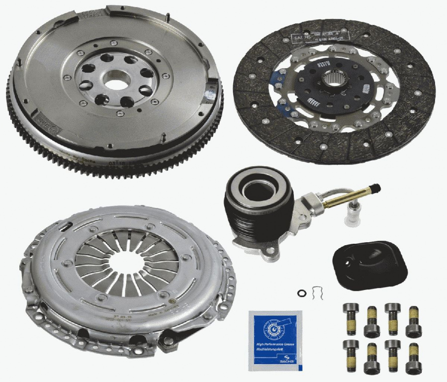 Set ambreiaj SACHS 2290601058 la FORD MONDEO III Turnier (BWY) D6BA; HJBA; HJBB; HJBC; HJBE 1998cc 115cp 85kW 2000 2001 2002 2003 2004 2005 2006 2007