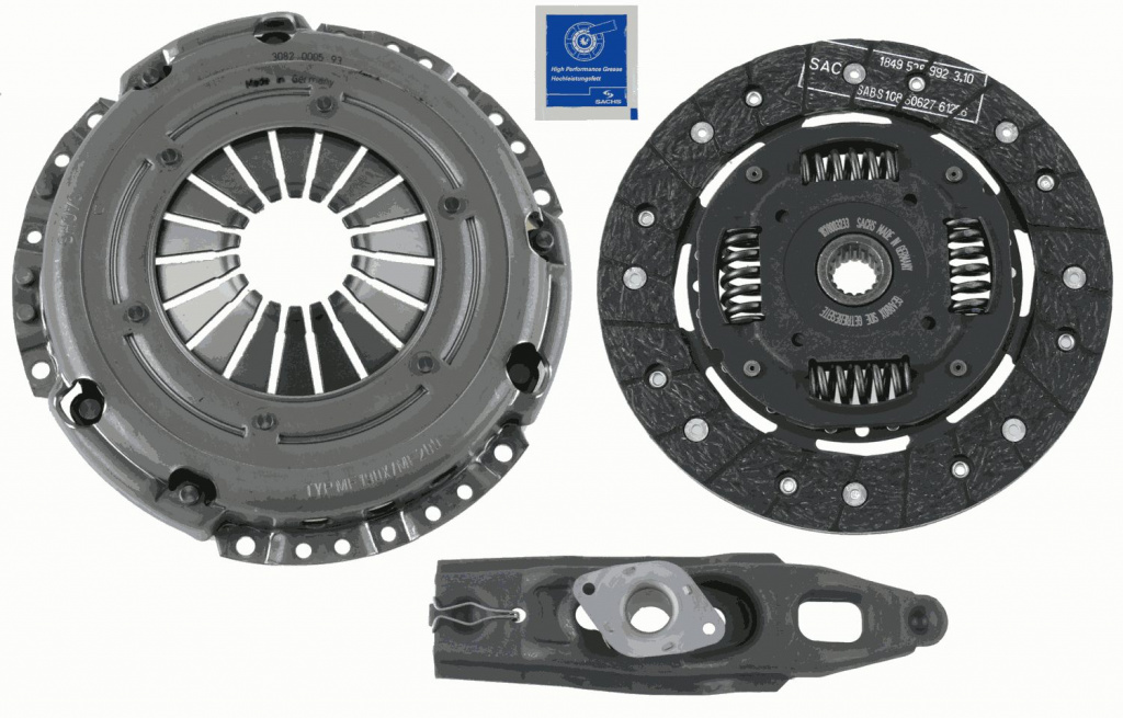 Set ambreiaj SACHS 3000 951 040 pentru SMART FORFOUR (454) 2004-2006