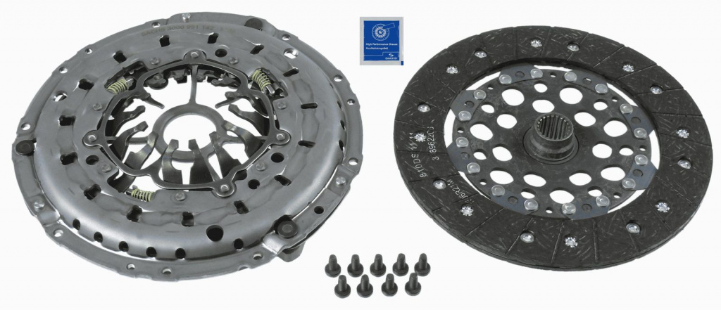 Set ambreiaj SACHS 3000 951 142 pentru NISSAN PRIMASTAR bus (X83)