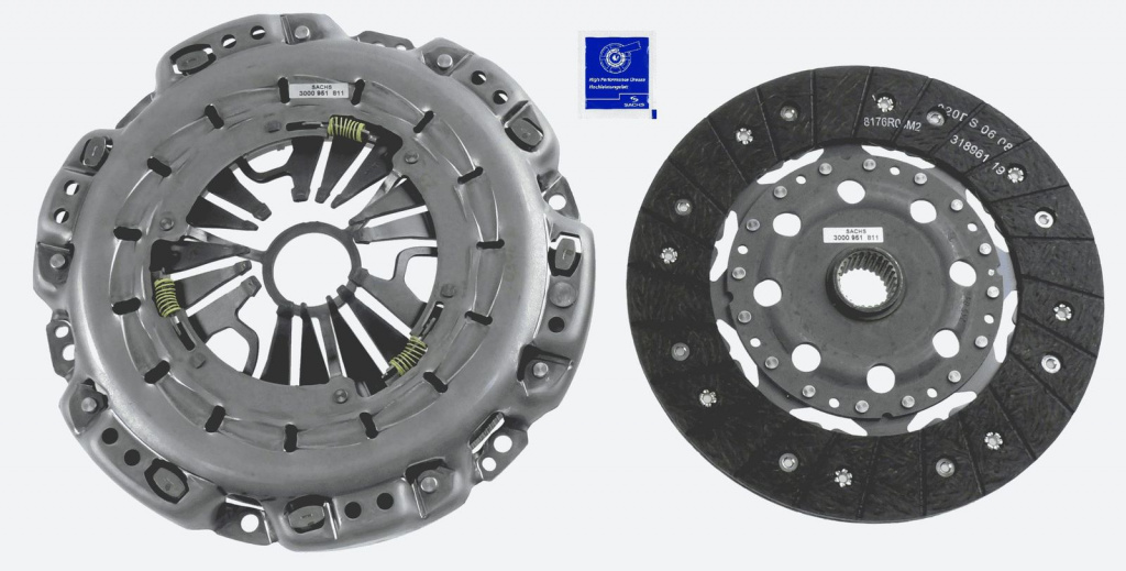 Set ambreiaj SACHS 3000 951 811 pentru MERCEDES-BENZ C-CLASS (W204), E-CLASS T-Model (S211) 2003-2009