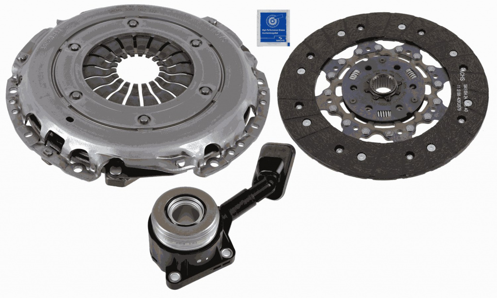Set ambreiaj SACHS 3000990446 compatibil cu FORD FOCUS II Turnier (DA_, FFS, DS) IXDA 1997cc 110cp 81kW 2004 2005 2006 2007 2008 2009 2010 2011 2012