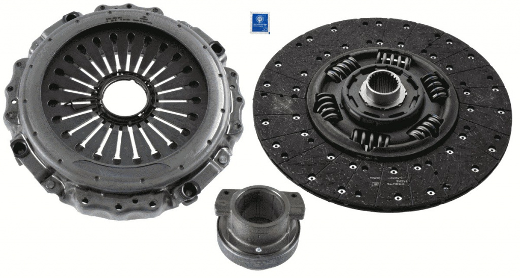 Set ambreiaj SACHS 3400700373 se potriveste la SCANIA P I DC 09.110; DC 9.101; DC 09.115 9291cc 310cp 228kW 2003 2004 2005 2006 2007 2008 2009 2010 2011 2012 2013 2014 2015 2016 2017 2018 2019