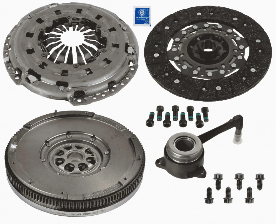 Set ambreiaj SACHS VW CALIFORNIA T5 Camper (7EC, 7EF, 7EG, 7HF, 7HC) 2007-2009 - 2290 601 185