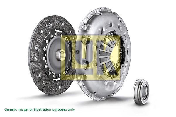 Set ambreiaj Schaeffler LuK 620033400 pentru masina OPEL VECTRA A (J89) 16 LZ2; C 16 LZ2 1598cc 75cp 55kW 1988 1989 1990 1991 1992 1993 1994 1995