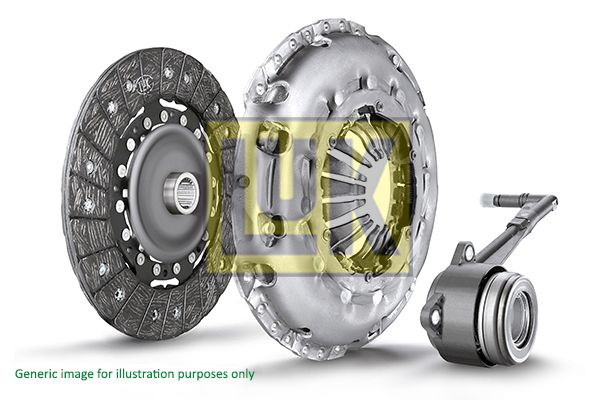 Set ambreiaj Schaeffler LuK 626 3014 33 pentru HYUNDAI GRAND SANTA FÉ