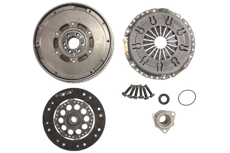 Set ambreiaj Set de ambreiaj cu rulment si volant cu masa dubla AUDI A4 B5 A4 B6 A6 C5 SKODA SUPERB I VW PASSAT B5 PASSAT B5.5 1.9 08.98-03.08 LUK 600 0040 00