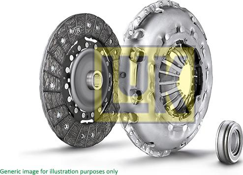 Set ambreiaj VW TOUAREG (7LA, 7L6, 7L7) LUK 626 30