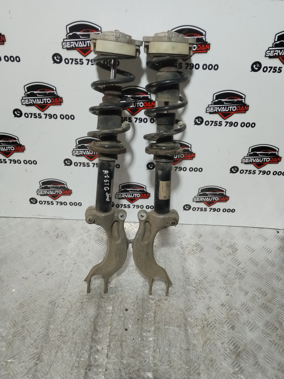 Set amortizoare fata Audi A7 (2018->) [4K] 3.0 Motorina 2019, SET STANGA+DREAPTA / CU FLANSA SI ARC / 4K0413333 / 4K0413031AG / 4M0413037 / 4M0413038 / PRET PE SET