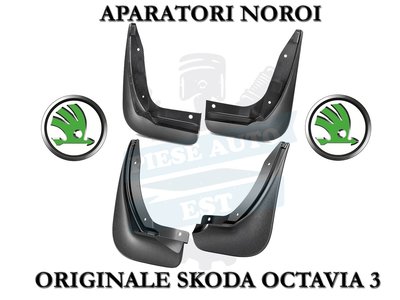 Set aparatori noroi Skoda Octavia 3 ORIGINALE 2013