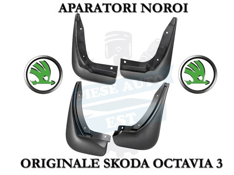 Set aparatori noroi Skoda Octavia 3 ORIGINALE 2013-2019