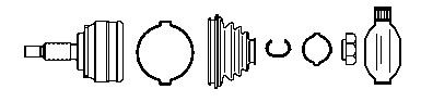 Set articulatie, planetara ALFA ROMEO 145 (930), HONDA CIVIC Mk IV limuzina (EG, EH), FIAT 1000er-Serie limuzina - FARCOM 134434