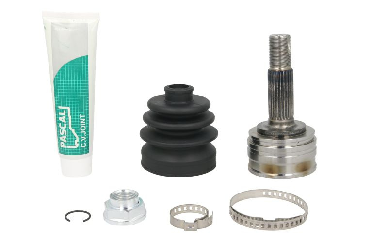 Set articulatie, planetara Articulatia arborelui cotit exterior Dreapta/Stanga 24z/19z/495mm CITROEN C1 PEUGEOT 107 TOYOTA AYGO 1.0 06.05-09.14 PASCAL G12087PC