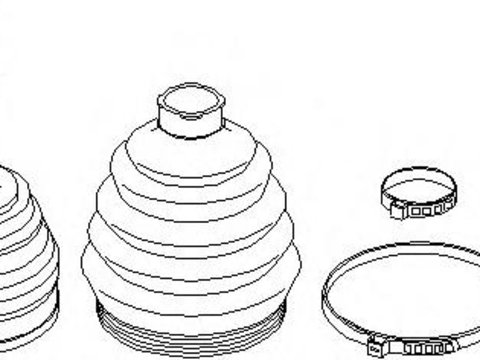 Set articulatie, planetara AUDI A3 (8L1), SKODA OCTAVIA (1U2), VW GOLF Mk IV (1J1) - TOPRAN 108 110