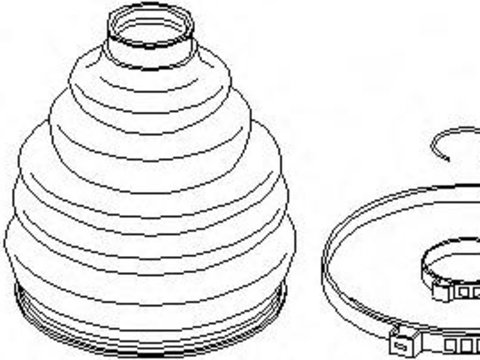 Set articulatie, planetara AUDI A4 (8E2, B6), AUDI A4 Avant (8E5, B6), AUDI A4 limuzina (8EC, B7) - TOPRAN 111 726