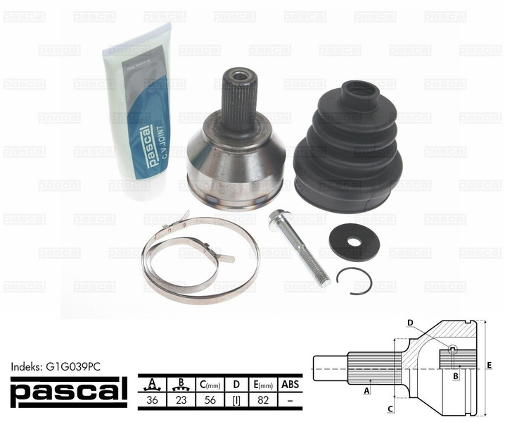 Set articulatie planetara FORD FOCUS II sedan DA P