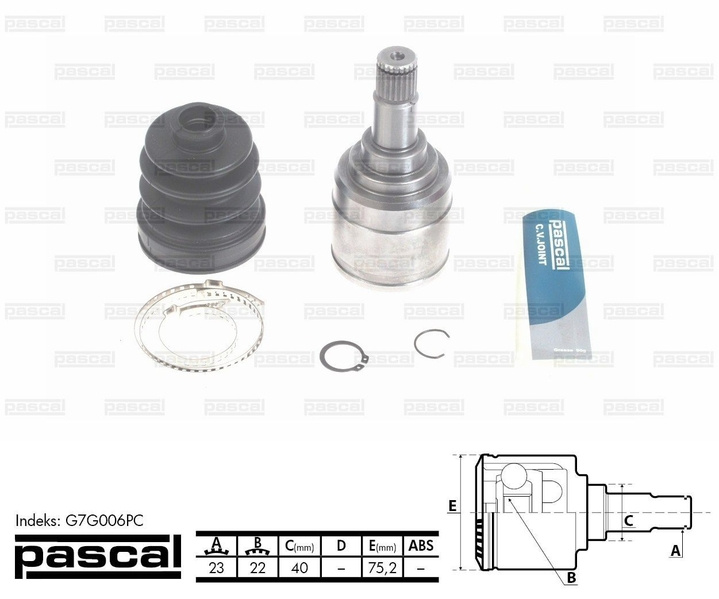 Set articulatie planetara FORD FOCUS II sedan DA P
