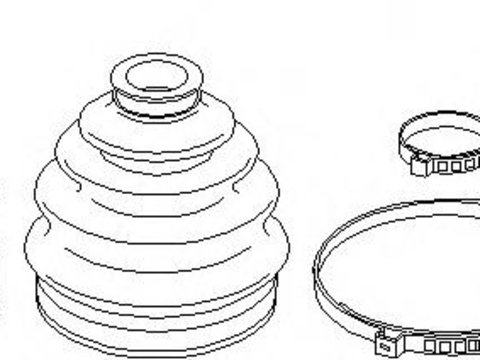 Set articulatie, planetara MERCEDES-BENZ A-CLASS (W169), MERCEDES-BENZ B-CLASS (W245) - TOPRAN 401 686