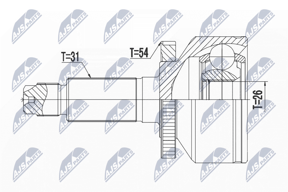 Set articulatie, planetara NTY NPZ-KA-365