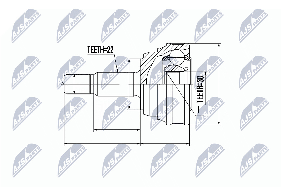 Set articulatie, planetara NTY NPZ-VW-013