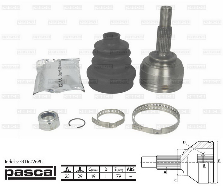 Set articulatie planetara RENAULT MODUS / GRAND MO