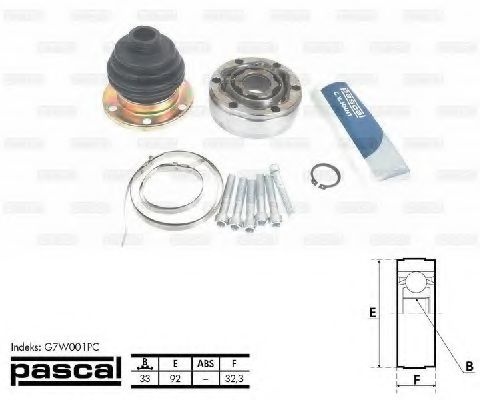 Set articulatie, planetara SEAT AROSA (6H) (1997 -