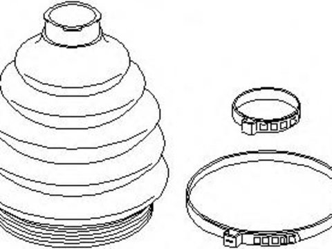 Set articulatie, planetara SKODA FABIA (6Y2), VW POLO (9N_), SEAT IBIZA Mk IV (6L1) - TOPRAN 111 722