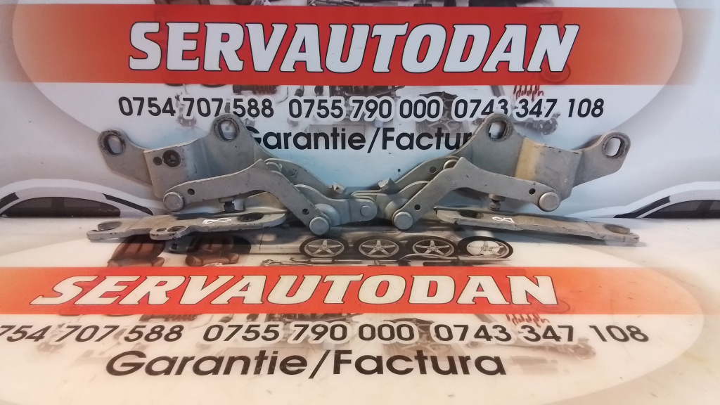 Set balamale capota fata BMW Seria 3 (2005-2012) [E90] 2.0 Motorina 2008, STANGA+DREAPTA / 7115264 / 7115263