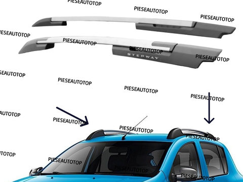 Set bare longitudinale portbagaj Dacia Sandero 2 Stepway 2017-2020 Original Renault