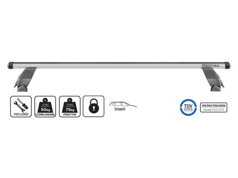 Set Bare Portbagaj Aluminiu Tema 130cm Menabo Cod:33100000