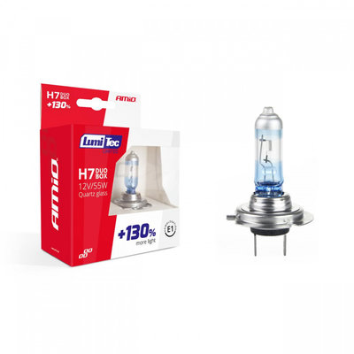 Set becuri cu halogen H7 12V 55W LumiTec LIMITED +