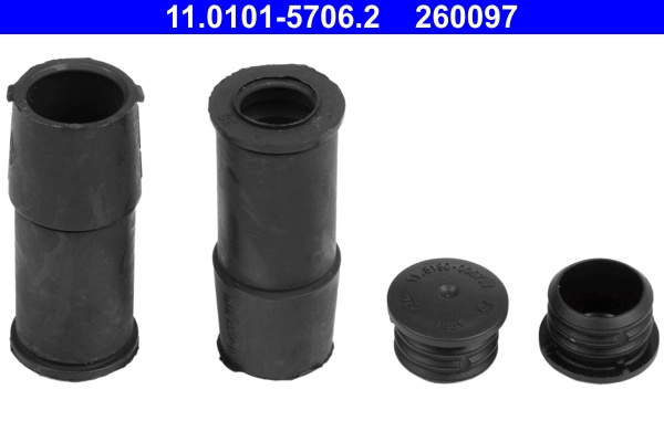 Set bucse ghidaj etrier frana ATE BMW 6 (E63) 2005-2010 - 11.0101-5706.2