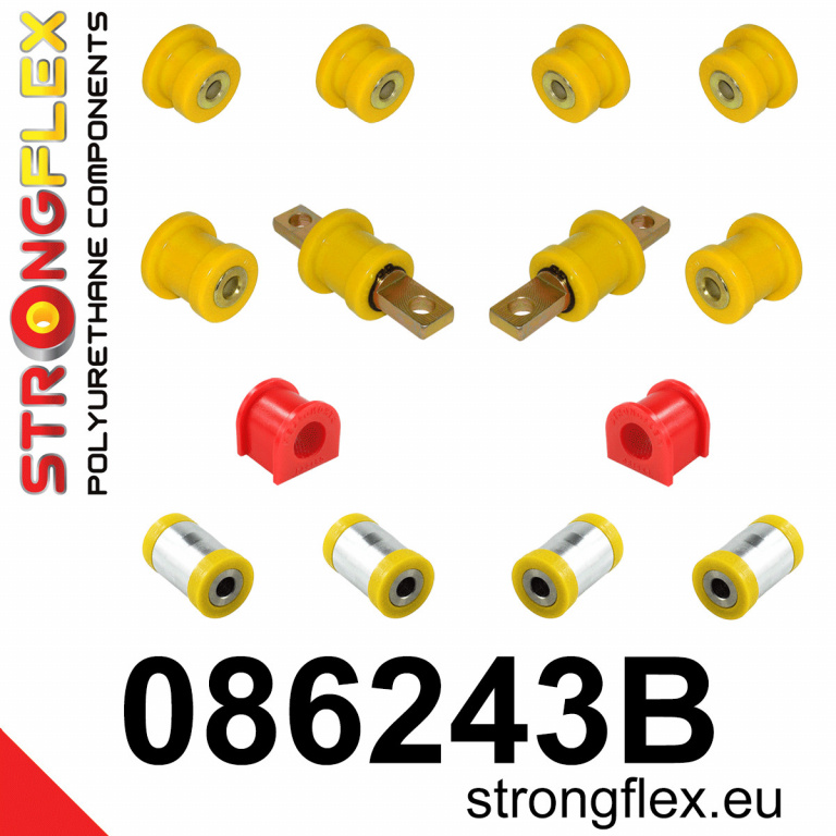 SET BUCSE POLIUREAN SUSPENSIE spate (no bushes 081105B)