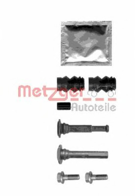 Set bucsi de ghidaj etrier frana # Peugeot 1007 2005 2006 2007 2008 2009 2010 2011 2012 2013 2014 2015 2016 2017 2018 2019 2020 2021 2022 2023 2024 2025 # 113 1384X # METZGER
