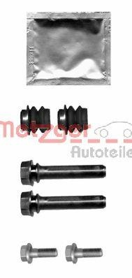 Set bucsi de ghidaj, etrier frana TOYOTA RUNX (ZZE12_, NDE12_, ZDE12_), TOYOTA COROLLA Verso (ZDE12_, CDE12_) - METZGER 113-1377X