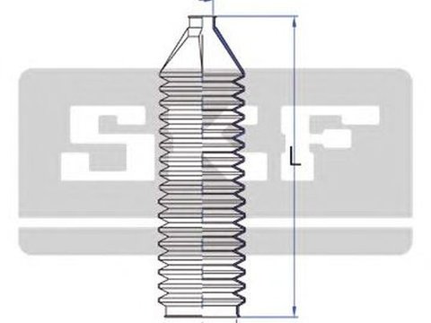 Set burduf directie ALFA ROMEO 155 167 SKF VKJP2093