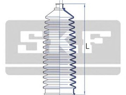 Set burduf directie FIAT PUNTO 188 SKF VKJP2100