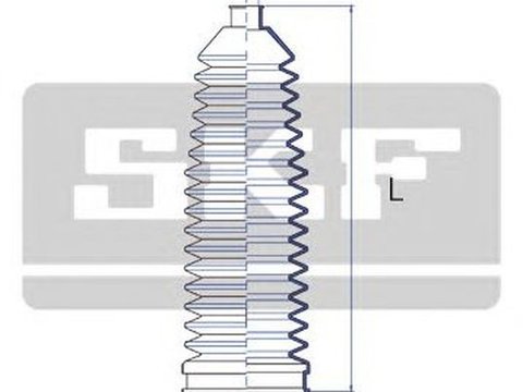 Set burduf directie FIAT SCUDO caroserie 220L SKF VKJP2056