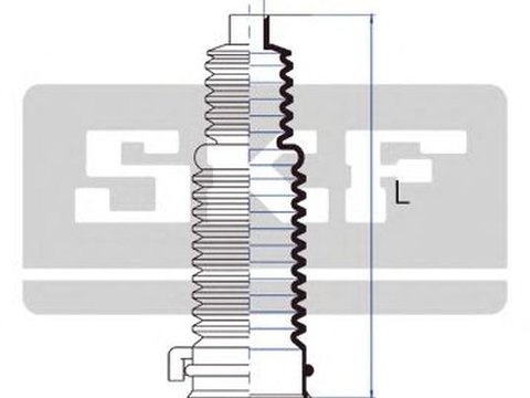 Set burduf directie FORD MONDEO III limuzina B4Y SKF VKJP2060