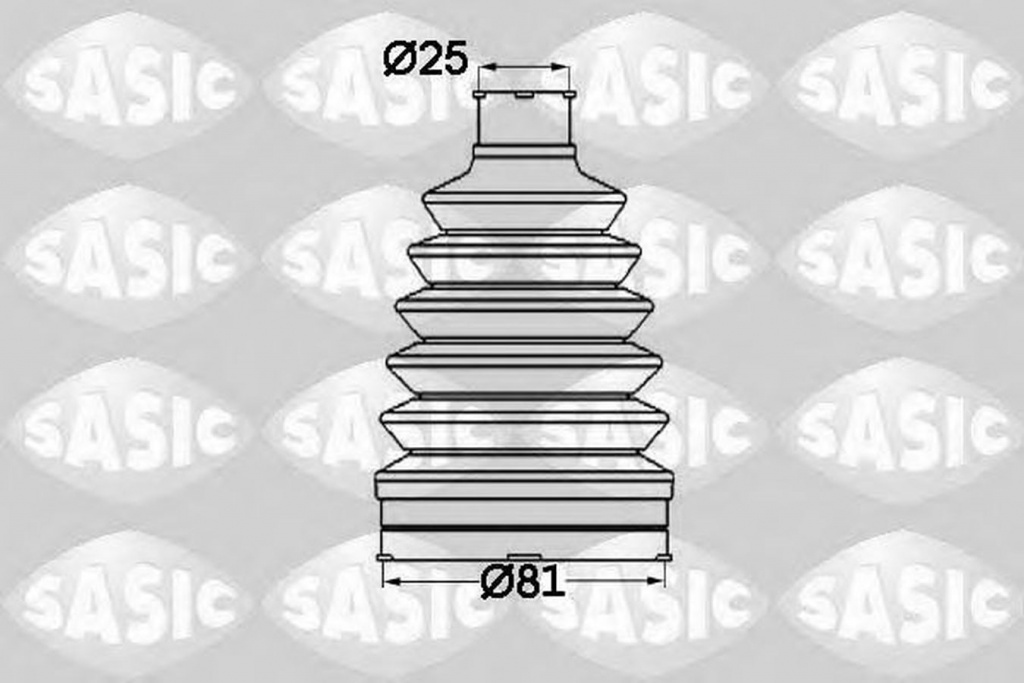 Set burduf planetara DACIA SANDERO SASIC 1904012