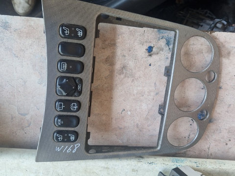 Set butoane consola centrala reglare oglinzi, incalzire in scaune Mercedes MB A-Class W168
